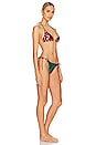 view 2 of 3 Tiggy Ring Tie Bikini Set in Spliced