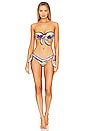 view 1 of 3 Alight Scarf Tie Bikini Set in Nautical Map