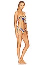 view 2 of 3 Alight Scarf Tie Bikini Set in Nautical Map