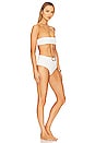 view 2 of 3 Alight Textured Bikini Set in Ivory