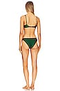 view 3 of 3 MAILLOT DE BAIN DEUX PIÈCES DIAMANT AUGUST in Forest Green