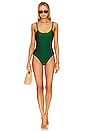 view 1 of 3 August Diamond One Piece in Forest Green