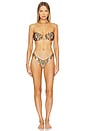 view 1 of 4 Ottie Knot Trim Bikini in Multi Paisley