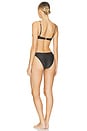 view 3 of 4 MAILLOT DE BAIN 2 PIÈCES WAVERLY CHAIN in Black & Gold