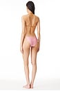 view 3 of 3 Pop Mini Triangle Bikini in Pale Pink