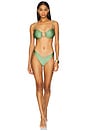 view 1 of 4 Rhiannon Knot Trim Bikini Set in Sage