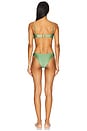 view 4 of 4 Rhiannon Knot Trim Bikini Set in Sage