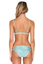 view 3 of 4 HAUT DE MAILLOT DE BAIN ANAIS MESH in Teal Floral