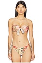 view 1 of 5 Coco Scarf Tie Bikini Top in Pink Multi Floral
