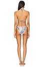 view 3 of 3 CONJUNTO BIKINI CASCADIAN in Tea Blue Botanical Floral