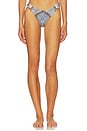 view 1 of 4 Wanderlust Scoop Bikini Bottom in Tapestry Blue Multi