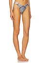 view 2 of 4 Wanderlust Scoop Bikini Bottom in Tapestry Blue Multi