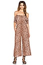 view 1 of 3 Alchemy Flounce Jumpsuit in Leopard