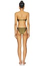 view 3 of 3 Patience Bandeau Trim Bikini Set in Olive
