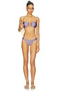 view 1 of 4 Indra Bamboo Trim Bikini in Dusty Lilac
