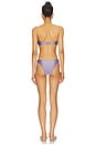 view 4 of 4 Indra Bamboo Trim Bikini in Dusty Lilac