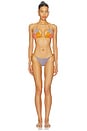 view 1 of 4 Indra Metallic Spliced Bikini in Spliced