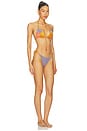 view 2 of 4 Indra Metallic Spliced Bikini in Spliced