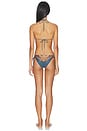 view 3 of 3 Mahon Ring Tri Bikini in Blue Paisley