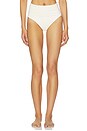 view 1 of 4 Roselight Drape High Waist Pant in Cream