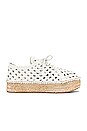 view 1 of 5 Woven Espadrille Flatform in Natural