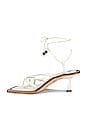view 5 of 5 Skinny Strap Tie Sandal in Off White