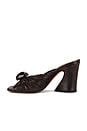 view 5 of 5 Gleam Mule in Dark Brown