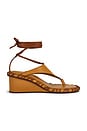 view 1 of 5 Alchemy Wedge Sandal in Ochre