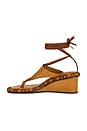 view 5 of 5 Alchemy Wedge Sandal in Ochre