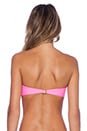 view 3 of 3 Taylor Underwire Bikini Top in Neon Pink