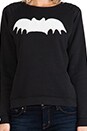 view 4 of 4 Bat Sweatshirt in Black