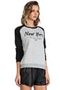 view 2 of 4 NY is Killing Me Sweatshirt in Grey Heather