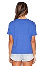 view 3 of 3 T-SHIRT FORME CARRÉ in Dazzling Blue