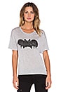 view 1 of 3 Bat Tee in Heather Grey