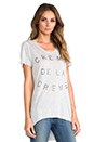 view 2 of 4 Creme De La Creme Tee in Heather Grey