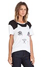 view 2 of 3 T-SHIRT in White