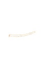view 2 of 3 14K Gold Open Link Anklet in Gold