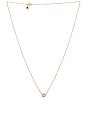 view 1 of 3 Diamond Disc Pendant Necklace in Gold