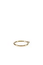view 3 of 4 Diamond Nail Cuff Ring in Gold