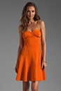 view 1 of 6 Strapless Dress in Orange