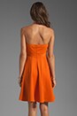 view 4 of 6 Strapless Dress in Orange