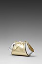 view 1 of 6 Posen Clutch in Gold/Silver in Gold & Silver