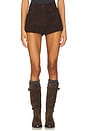view 1 of 6 x REVOLVE Waistband Shorts in Chocolate