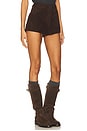 view 2 of 6 x REVOLVE Waistband Shorts in Chocolate