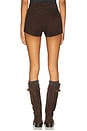 view 4 of 6 x REVOLVE Waistband Shorts in Chocolate