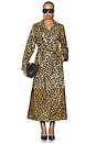 view 1 of 4 Olympia Trench Coat in Leopard