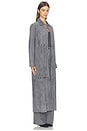 view 2 of 4 Studded Antar Coat in Grey Suede