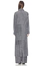 view 4 of 4 Studded Antar Coat in Grey Suede