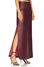 view 2 of 6 SAIA MAXI DE COURO LAUREL in Burgundy