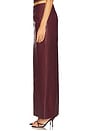view 3 of 6 SAIA MAXI DE COURO LAUREL in Burgundy